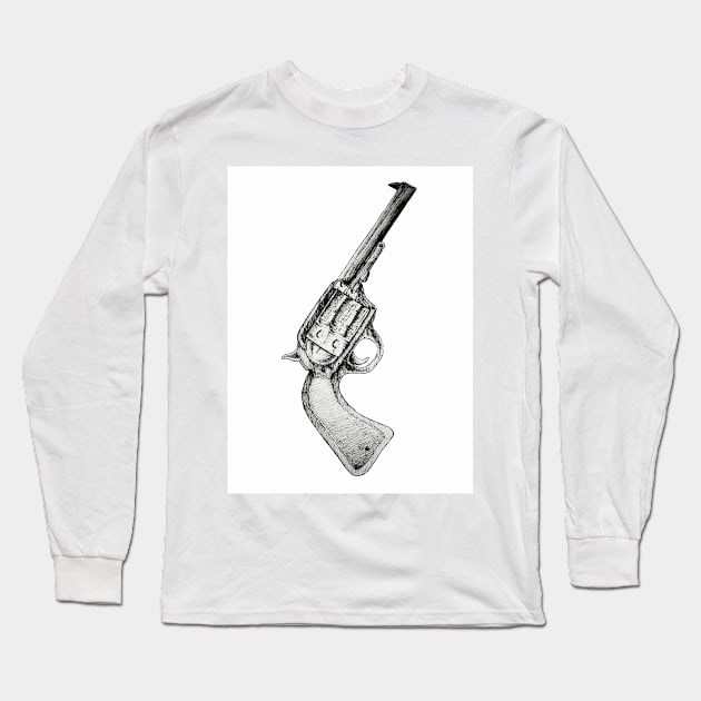 Sketch Gun Long Sleeve T-Shirt by Wyyrmwood